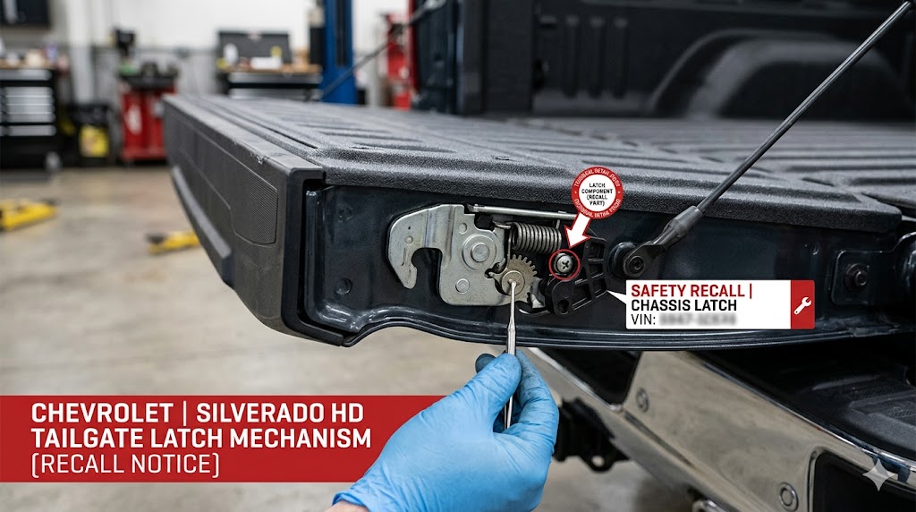 GM Recall on Silverado HD Tailgate Latch: What Owners Need to Know