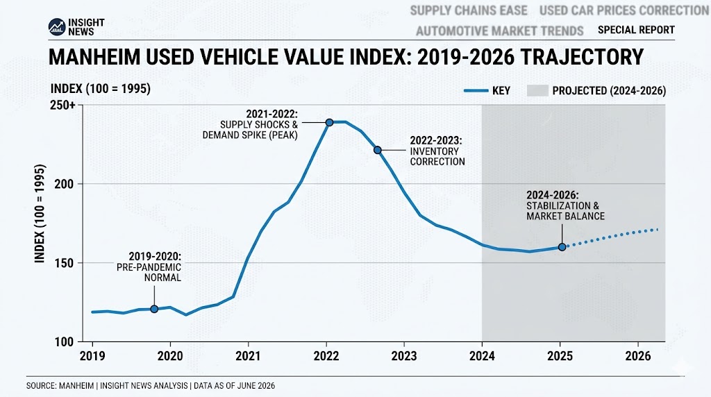 Used Car Prices in 2026: Where Values Are Now and What to Expect Going Forward